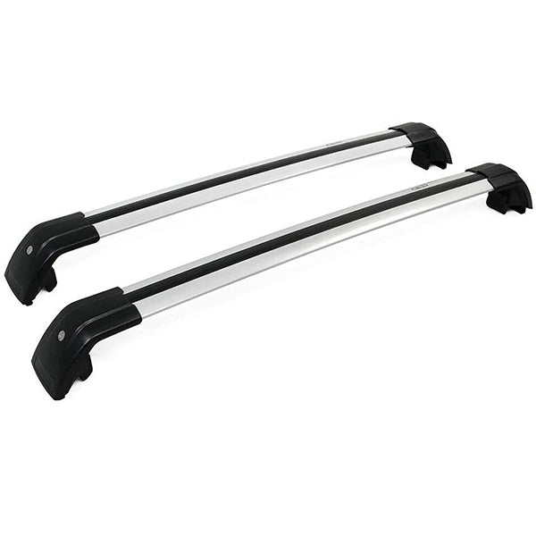 Saremas Silver Car Luggage Side Rail Roof Rack Cross Bar Crossbar Fit for Mazda CX-30 2020 2021