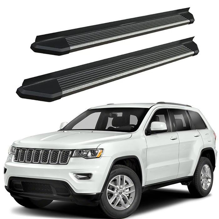 Saremas All Black Running Board Side Step Nerf Bar for Jeep Grand Cherokee 2011-2021
