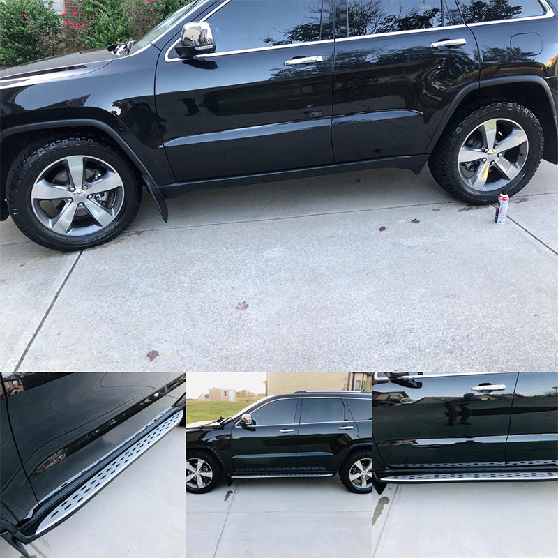 Saremas Black Running Board Side Step Nerf Bar for Jeep Grand Cherokee 2011-2021