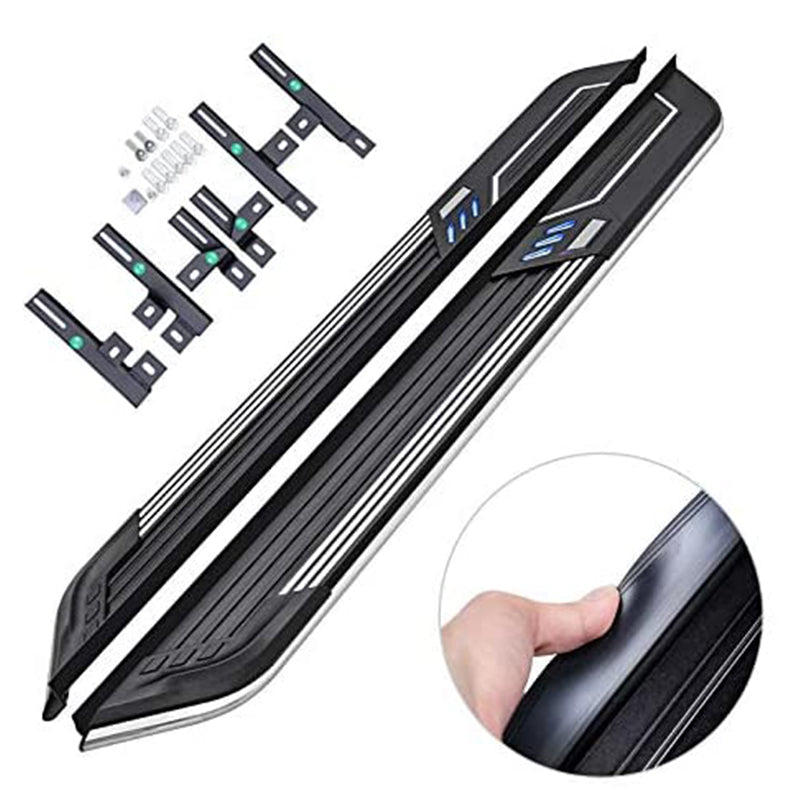 Saremas All Black Running Board Side Step Nerf Bar for Jeep Grand Cherokee 2011-2021