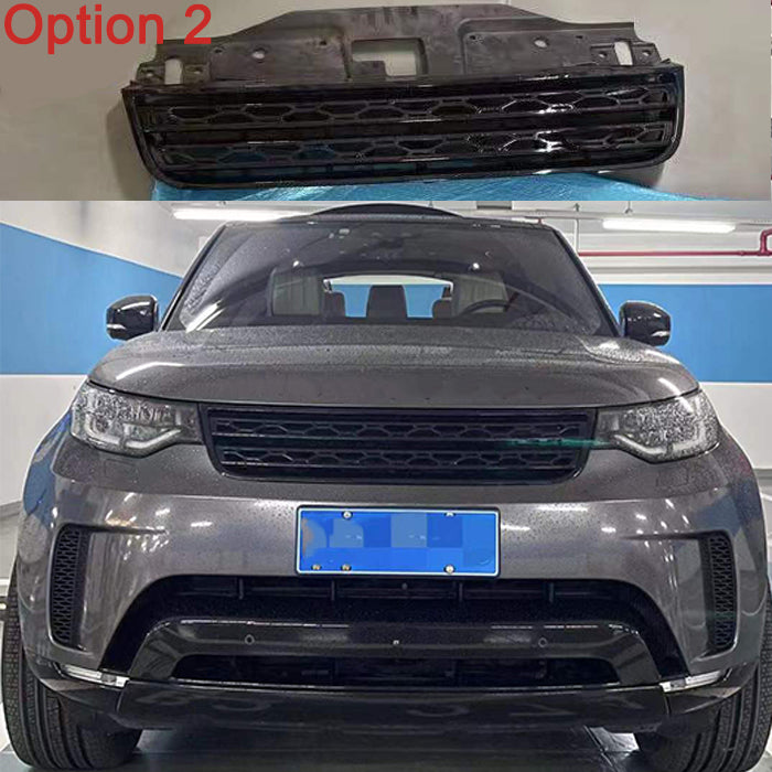 Saremas Black Replace Mesh Vent Front Grill Grille fit for Land Rover Discovery 5 L462 2017-2022
