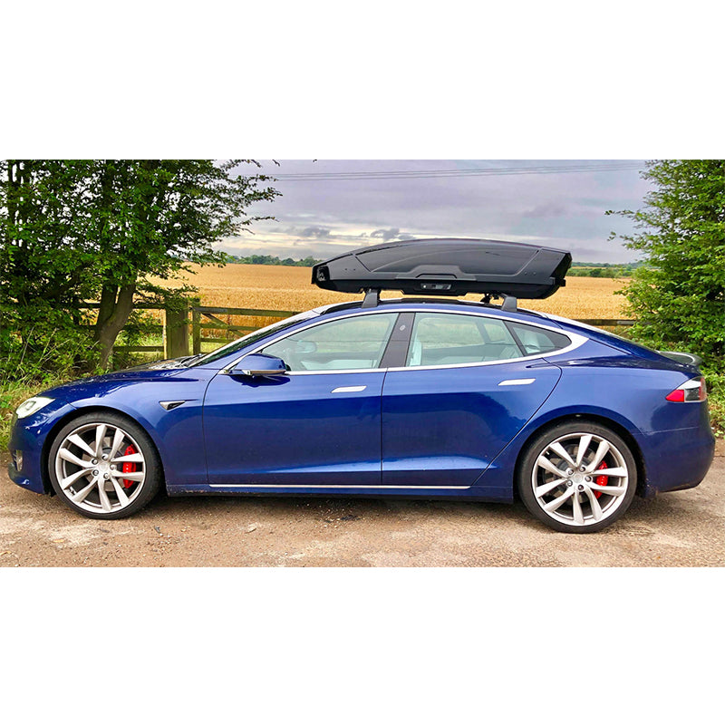 for Tesla Model 3 2017 2018 2019 2020 2021 2022 with Lock Anti-theft Noiseless Aluminum Alloy Roof Rack Crossbar Cross Bar