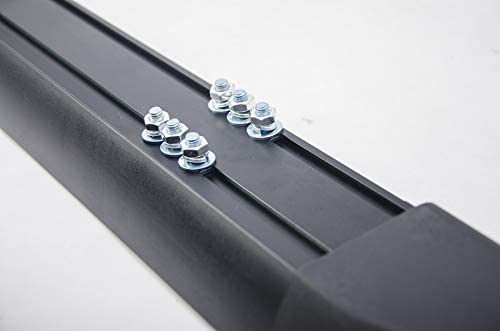 Saremas Black Aluminum Alloy Running Boards Side Steps Nerf Bars for Ford Explorer 2020 2021