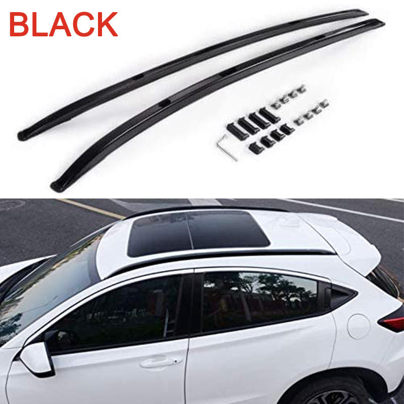 Black / Silver Roof Side Rails Racks fit for Honda Vezel HRV HR-V 2016-2021