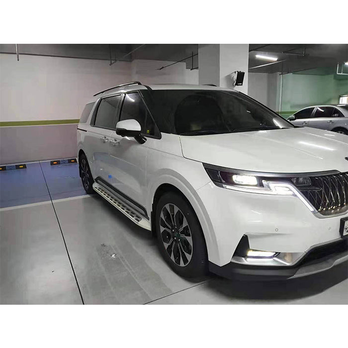 Saremas Aluminum Running Boards Side Steps for Kia Carnival Sedona 2020 2021 2022