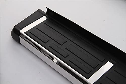 Saremas Car Black Running Boards Side Steps Nerf Bars for Land Rover Defender 4Door 110 L663 2020 2021