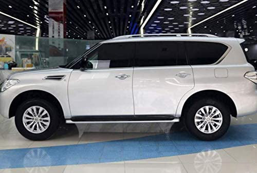 Saremas Running Boards Side Steps Nerf Bars for Nissan Armada Y62 2017-2022