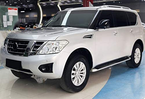 Saremas Running Boards Side Steps Nerf Bars for Nissan Armada Y62 2017-2022