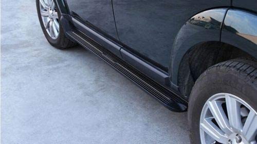 Saremas Car Black Running Boards Side Steps Nerf Bars for Land Rover Range Rover Sport 2014-2021