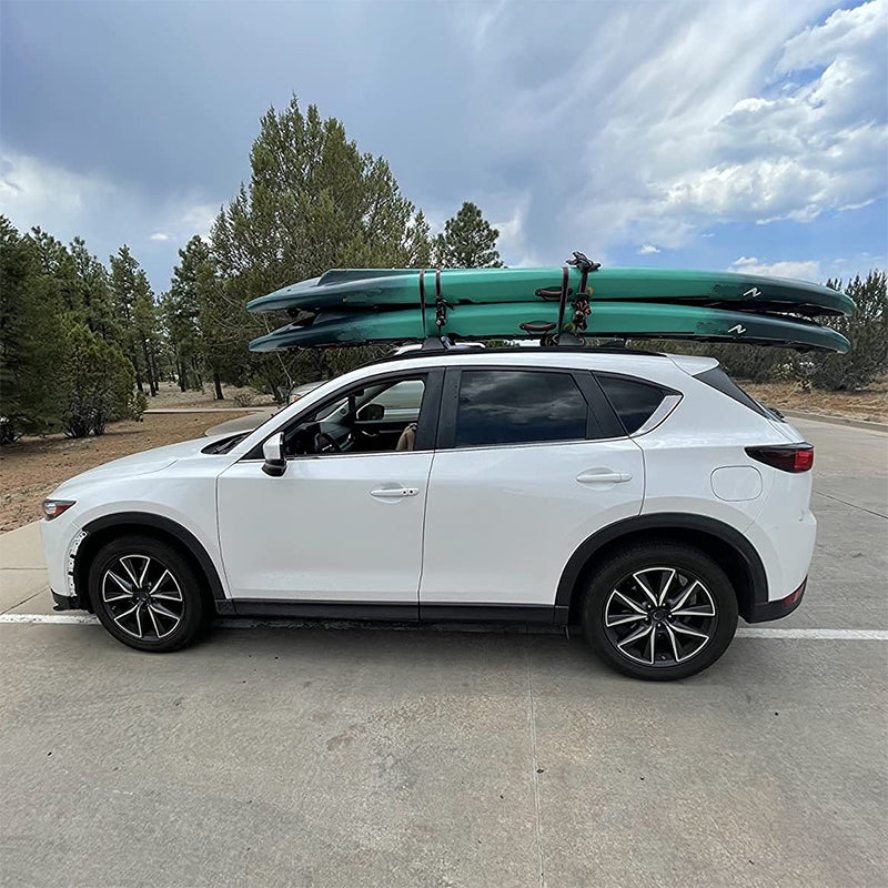 for Mazda CX-5 CX5 2017-2022 Roof Racks Side Rails Black/Silver