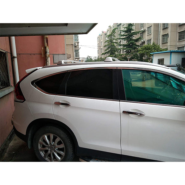 Saremas Luggage Carrier All Silver Crossbars Cross Bars Roof Racks for Honda CRV CR-V 2012-2016