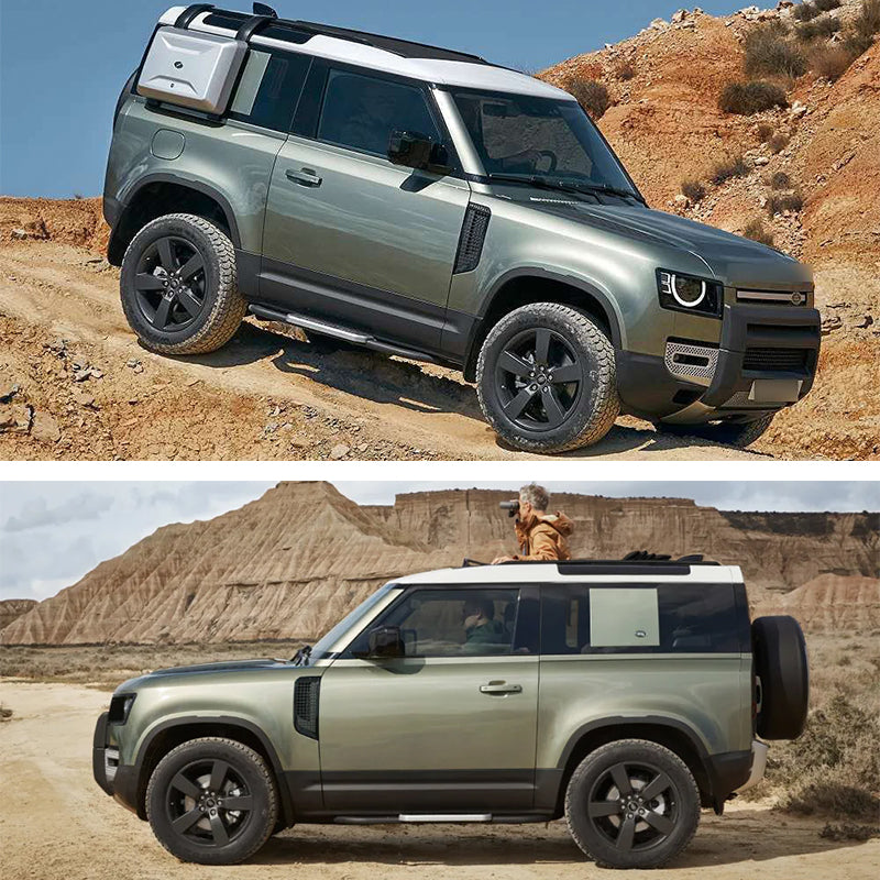 for Land Rover Defender 90 2 DOOR 2020 2021 2022 Running Boards Side Steps
