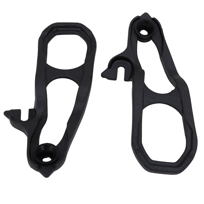 Saremas Black/Silver Front Tow Hook Fit For 2019-2020 Dodge Ram 1500 OEM 82215268AB