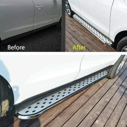Saremas SUV Black Running Boards Side Steps Nerf Bars for Jeep Grand Cherokee 2011-2021