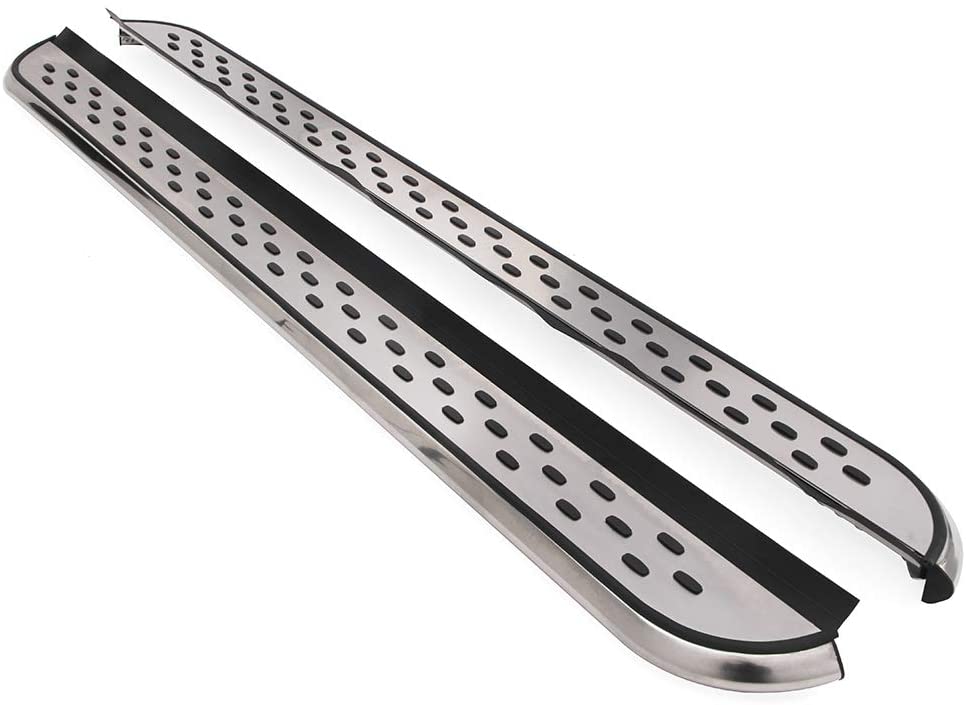 Saremas SUV Black Running Boards Side Steps Nerf Bars for Jeep Grand Cherokee 2011-2021