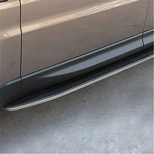 Saremas Car Black Running Boards Side Steps Nerf Bars for Land Rover Range Rover Sport 2014-2021