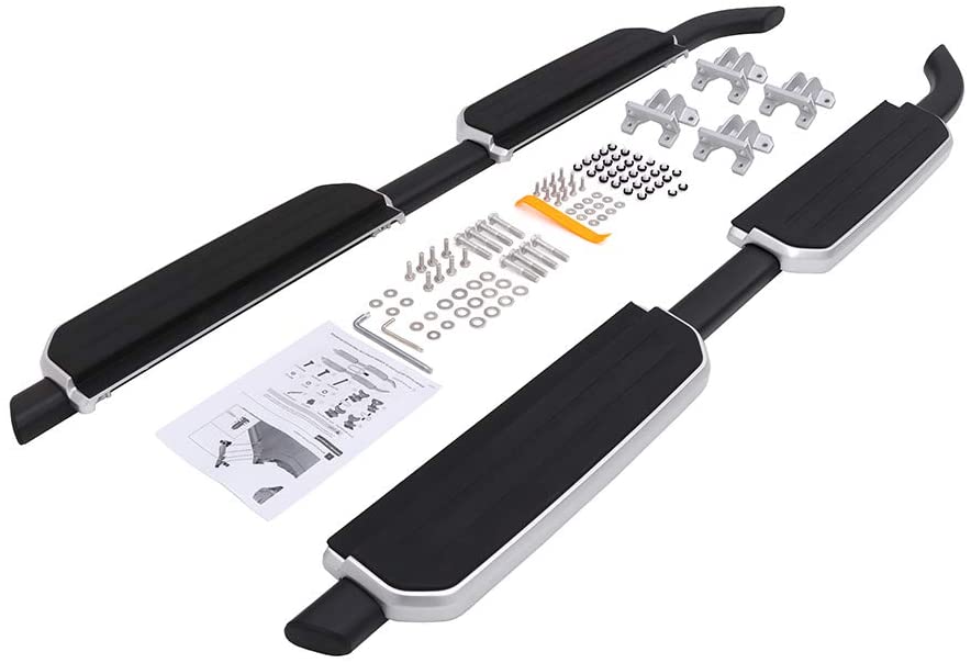 Saremas Auto Running Boards Side Steps Nerf Bars for Land Rover Defender 110 L663 4DOOR 2020 2021 2022