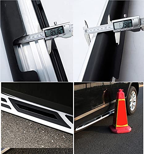 Saremas Auto Black Running Boards Side Steps Nerf Bars for Jeep Grand Cherokee 2011-2021