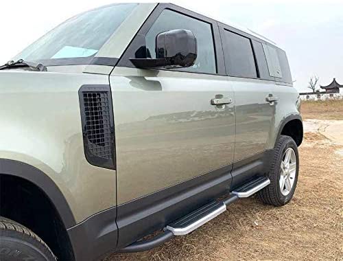 Saremas Auto Running Boards Side Steps Nerf Bars for Land Rover Defender 110 L663 4DOOR 2020 2021 2022