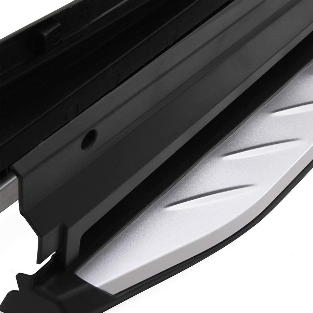 Saremas Black Aluminum Alloy Running Boards Side Steps Nerf Bars for Toyota RAV4 2019 2020 2021