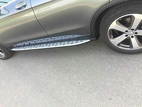 Saremas Aluminum Alloy Running Boards Side Steps Nerf Bars for Mercedes Benz GLC 300 X253 2016-2021
