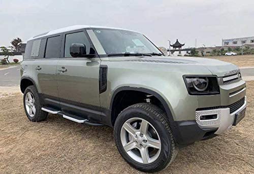 Saremas Auto Running Boards Side Steps Nerf Bars for Land Rover Defender 110 L663 4DOOR 2020 2021 2022