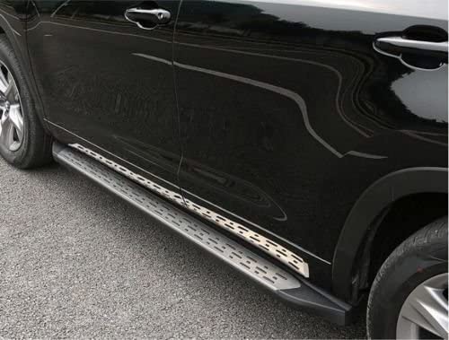 Saremas Durable Running Boards Side Steps Nerf Bars for Toyota Highlander 2014-2019