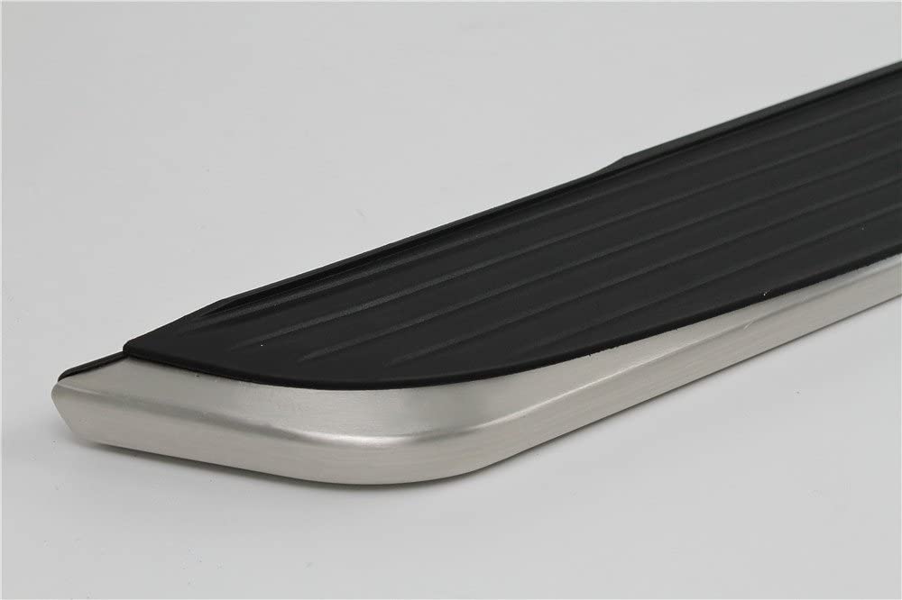 Saremas Car Black Running Boards Side Steps Nerf Bars for Jaguar F-Pace 2016-2022