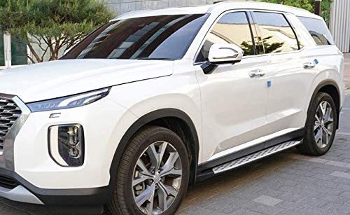 Saremas Running Boards Side Steps Nerf Bars for Hyundai Palisade 2019 2020 2021 2022