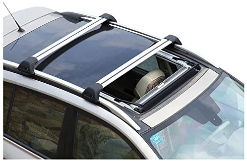 Saremas Lockable Roof Racks Crossbars Cross bars for Jeep Grand Cherokee 2011-2021 With Fixed Point on Flush Rails