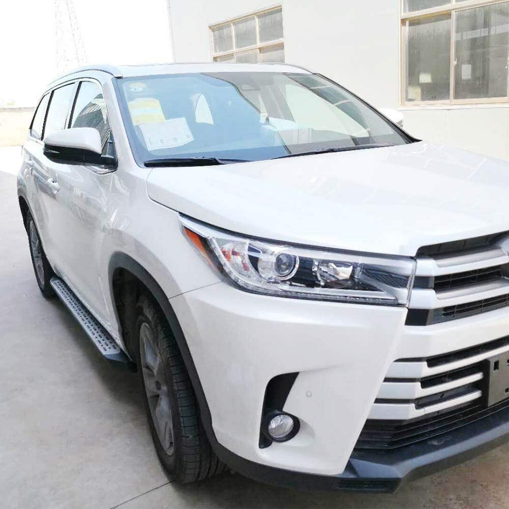 Saremas Durable Running Boards Side Steps Nerf Bars for Toyota Highlander 2014-2019