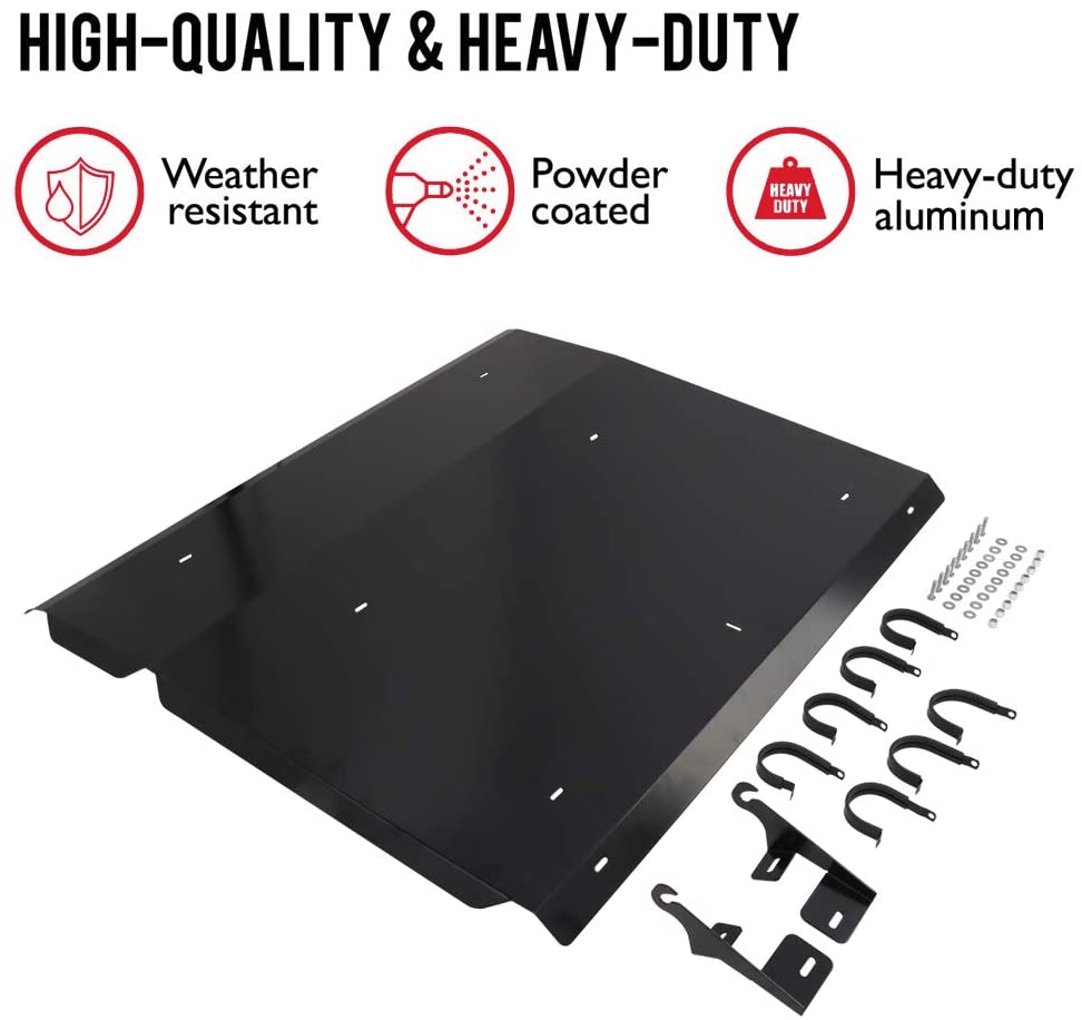 Saremas Black Aluminum Roof Fit for Polaris RZR 800/800 S/XP 900/570-2 Door Model