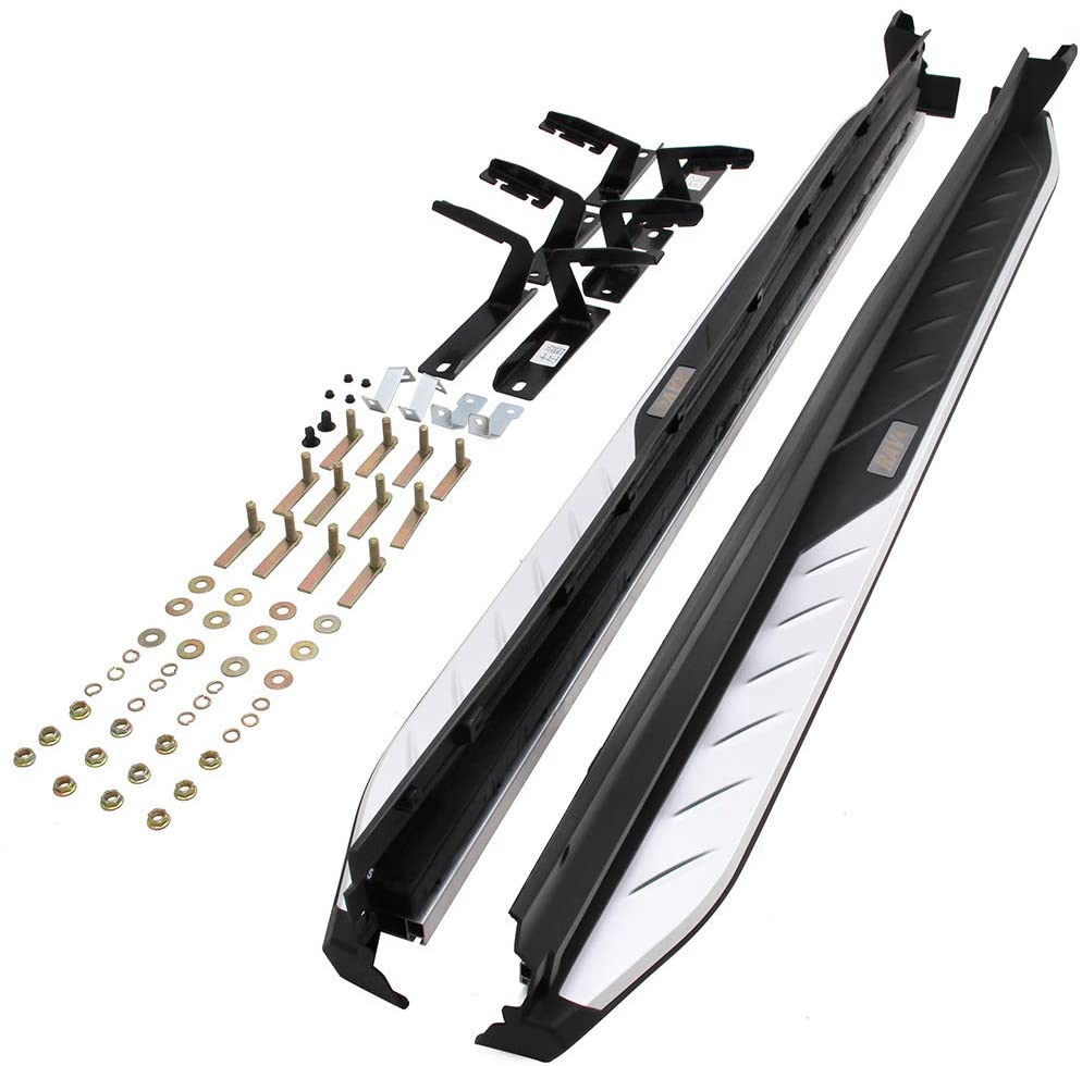 Saremas Black Aluminum Alloy Running Boards Side Steps Nerf Bars for Toyota RAV4 2019 2020 2021