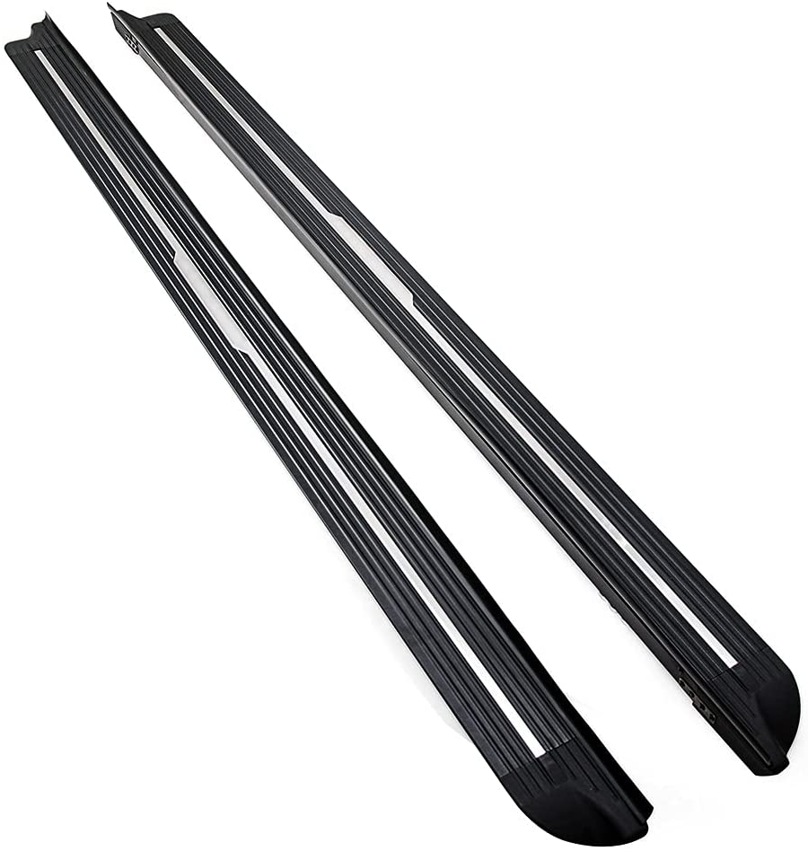 Saremas Black Aluminum Alloy Running Boards Side Steps Nerf Bars for Ford Explorer 2020 2021