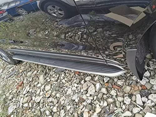 Saremas Car Black Running Boards Side Steps Nerf Bars for Jaguar F-Pace 2016-2022