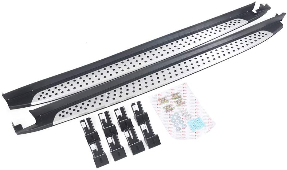 Saremas Car Exterior Accessories Aluminum Alloy Running Boards Side Steps Nerf Bars for Hyundai Santa Fe 2019-2022