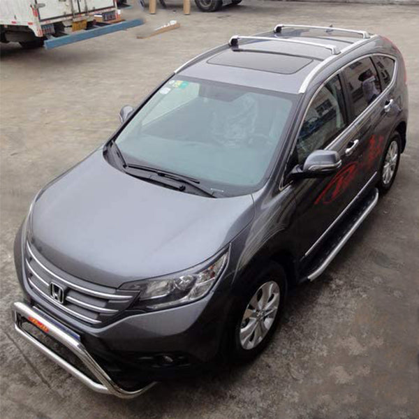 Saremas Luggage Carrier All Silver Crossbars Cross Bars Roof Racks for Honda CRV CR-V 2012-2016