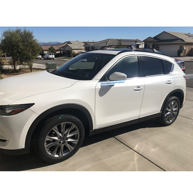 for Mazda CX-5 CX5 2017-2022 Roof Racks Side Rails Black/Silver