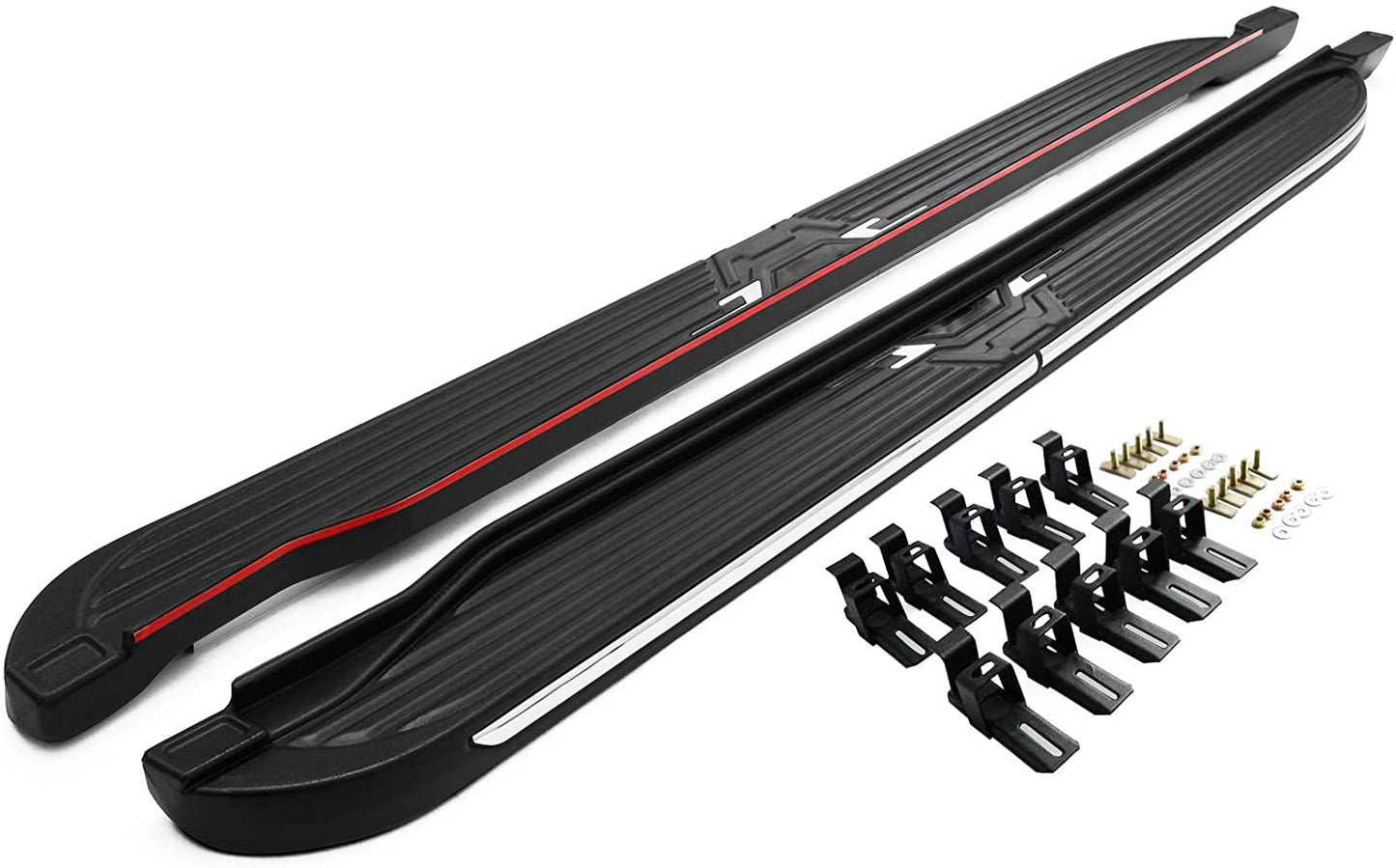 Saremas Vehicle Running Boards Side Steps Nerf Bars for VW Volkswagen Teramont Atlas 2018 2019 2020 2021
