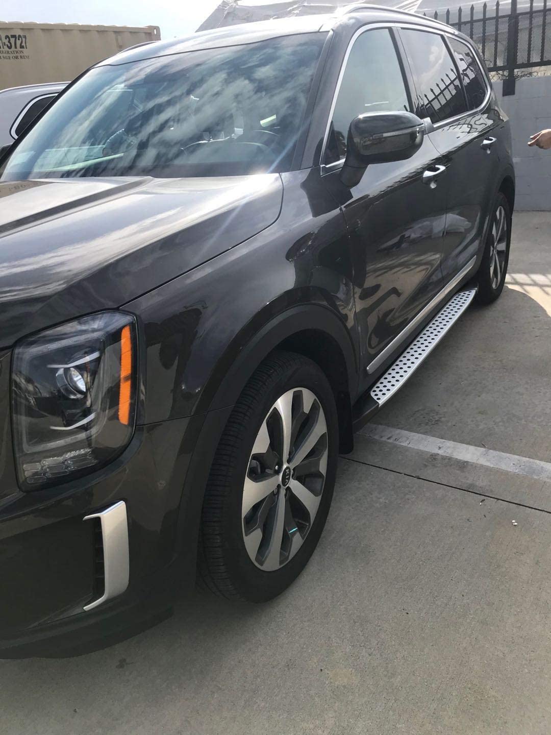 Saremas Running Boards Side Steps Nerf Bars for Kia Telluride 2020 2021 2022