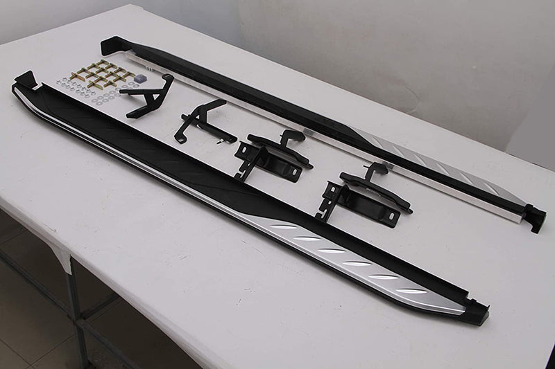 Saremas Black Aluminum Alloy Running Boards Side Steps Nerf Bars for Toyota RAV4 2019 2020 2021
