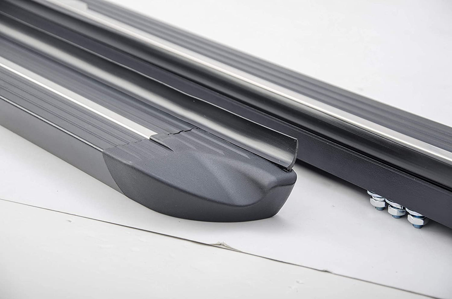 Saremas Car Black Running Boards Side Steps Nerf Bars for Land Rover Range Rover Sport 2014-2021