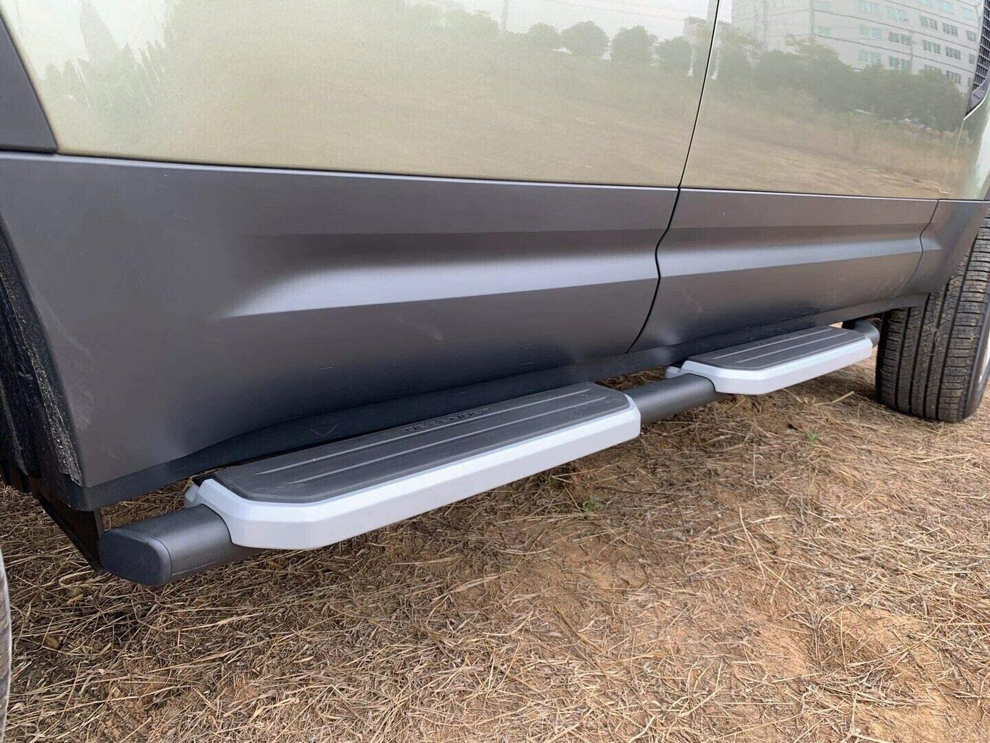 Saremas Auto Running Boards Side Steps Nerf Bars for Land Rover Defender 110 L663 4DOOR 2020 2021 2022