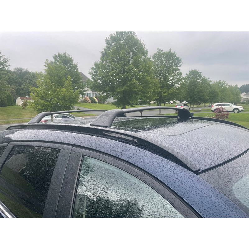 for Mazda CX-5 CX5 2017-2022 Roof Racks Side Rails Black/Silver