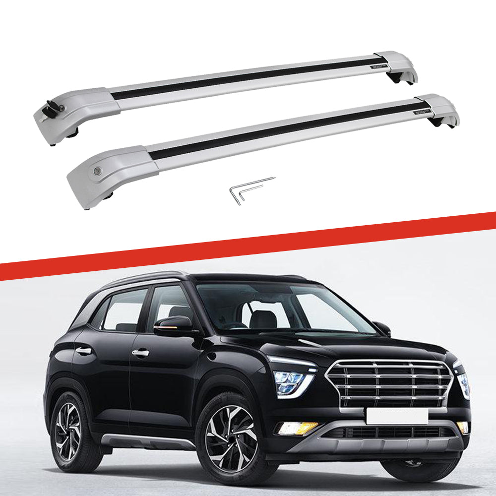 Saremas Off-road Luggage Carrier Crossbar Cross Bar Roof Rack for Hyundai Creta IX25 2019 2020 2021