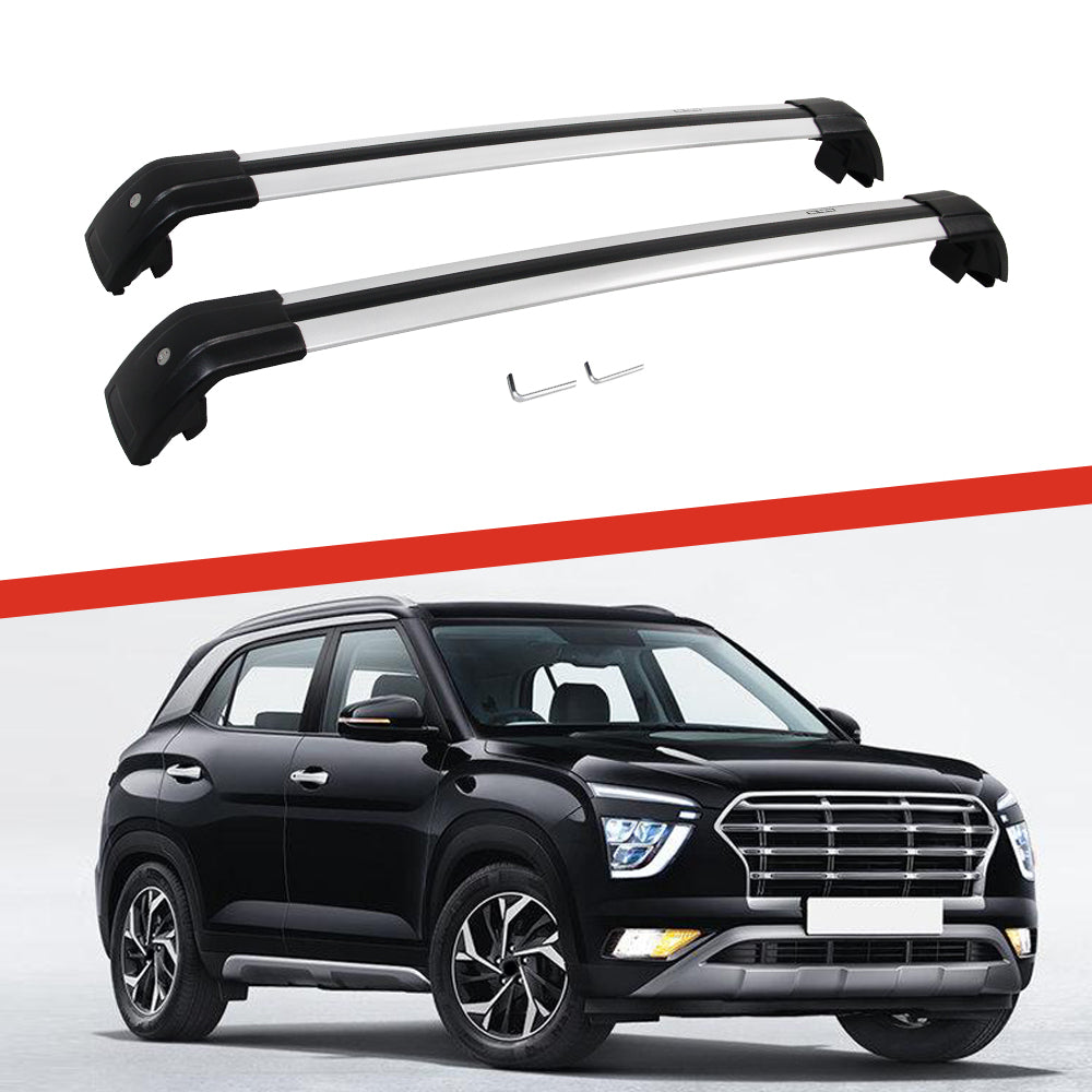 Saremas Off-road Luggage Carrier Crossbar Cross Bar Roof Rack for Hyundai Creta IX25 2019 2020 2021