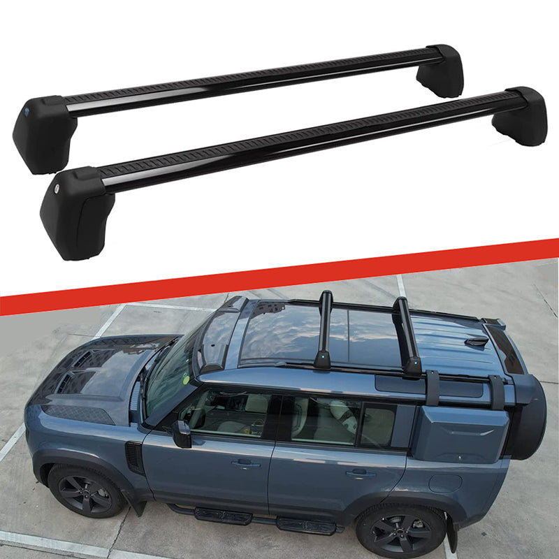 Fit for 2020-2023 Land Rover Defender 90 110 Cross Bars Crossbar (ONLY for Factory Side Rails)