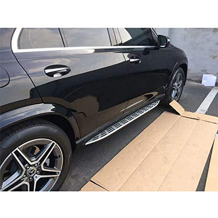Saremas Aluminum Alloy Running Boards Side Steps Nerf Bars for Mercedes Benz GLE W167 (350/450/580) 2020 2021 2022
