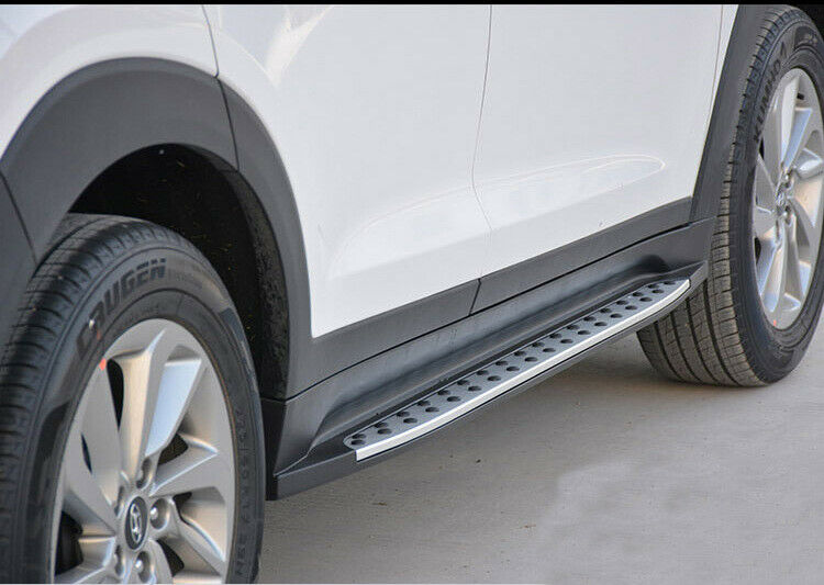 Saremas Aluminum Alloy Side Step Running Board Nerf Bar for Hyundai Tucson 2015-2020