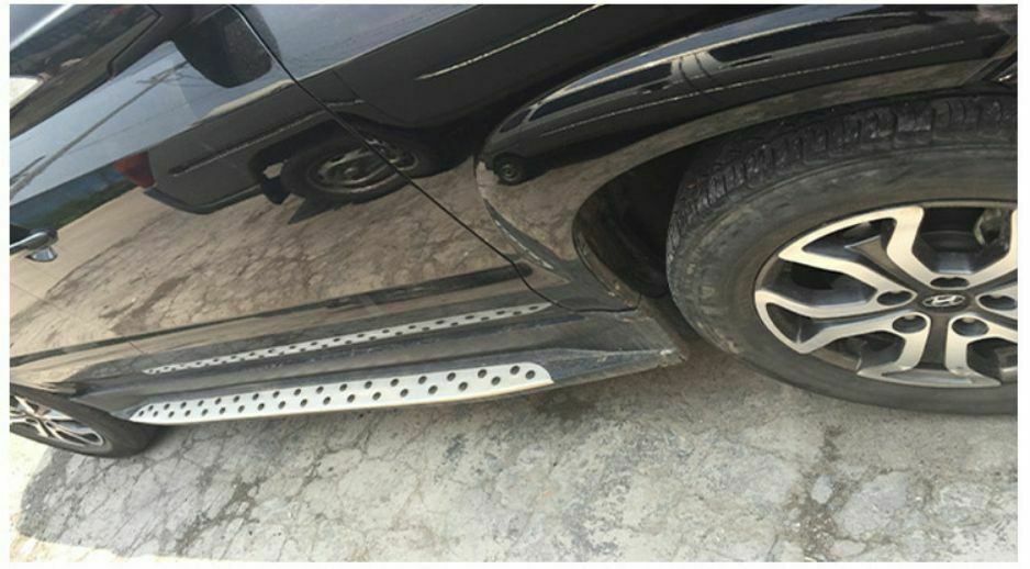 Saremas Aluminum Alloy Side Step Running Board Nerf Bar for Hyundai Tucson 2015-2020